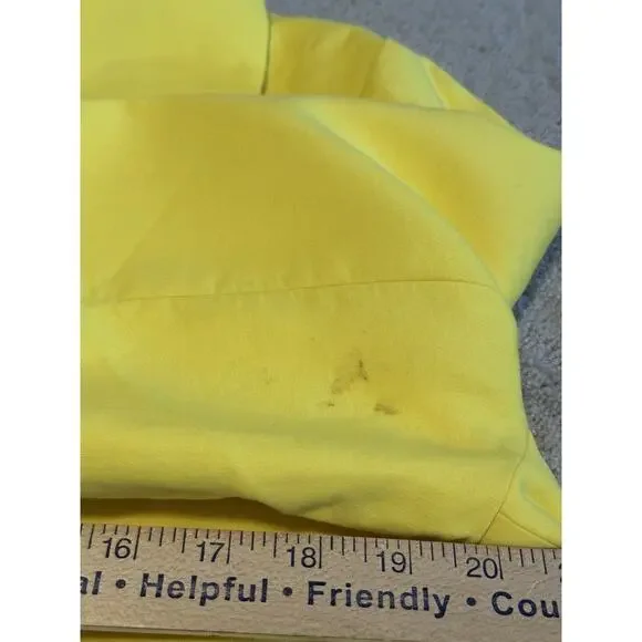 NWT Kate Spade NY Hayley Coat light jacket dress yellow white dive in $498 SZ 14 - Picture 9 of 13